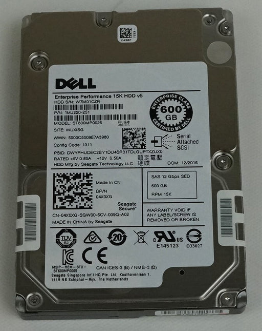 Servers-Drives-Storage--Dell--4X0XG-New