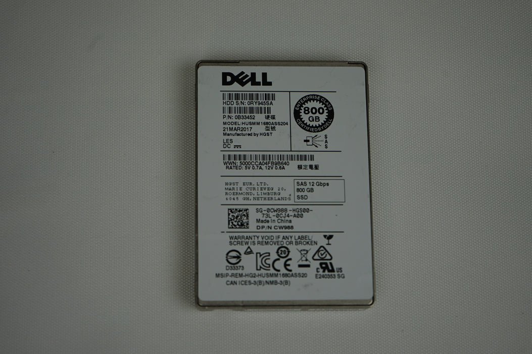 Servers-Drives-Storage--Dell--CW988-Open-Box