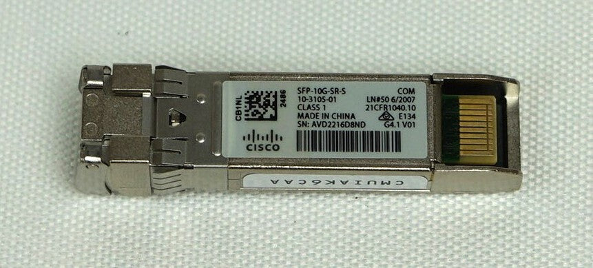 Networking-Transceivers-Converters-Modules--Cisco--SFP-10G-SR-S-Open-Box