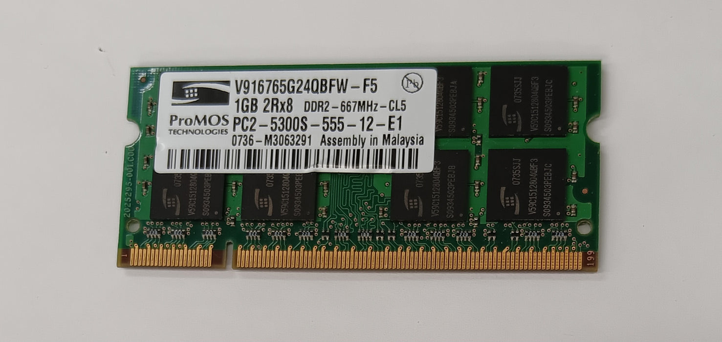 Memory-RAM--Desktop-Laptop--ProMOS-Technologies--V916765G24QBFW-F5-Open-Box