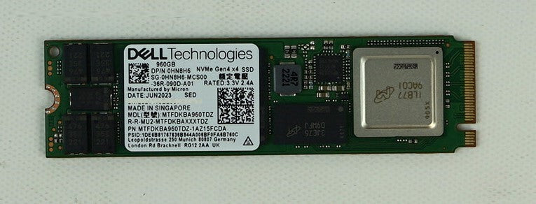 Drives-Storage-Micro-SSD-Drives--Dell--HN8H6-New