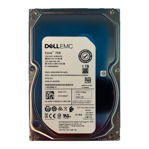 Servers-Drives-Storage--Dell--M33YT-Open-Box